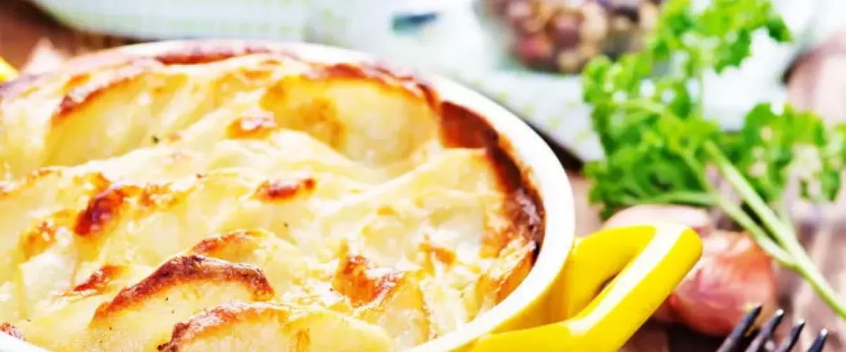recette gratin christophine aux crabes