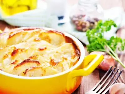recette gratin christophine aux crabes