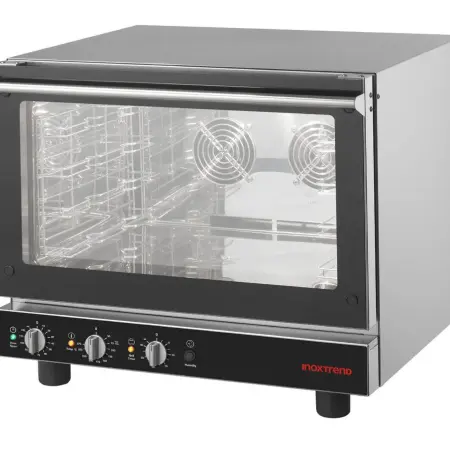 Four à air pulsé monophasé avec humidificateur commandes mécaniques   INOXTREND