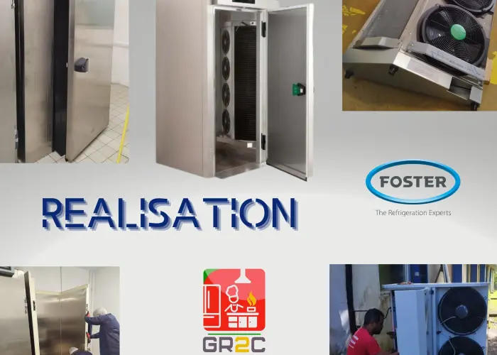 Installation cellule de refroidissement