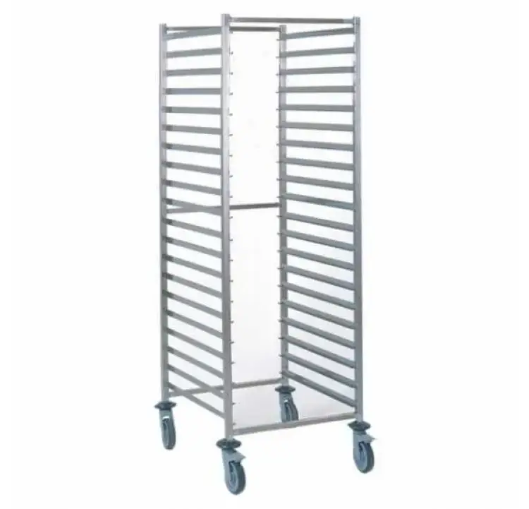 tournus chariot inox a glissieres 20 niveaux gn 21