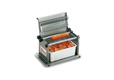 Coupe würstell manuel inox, simple à utiliser et à nettoyer