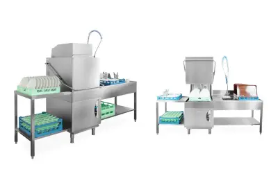 Lave vaisselle à translation avec condenseur de buées