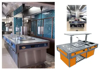 Fourneaux : Équipez votre cuisine professionnelle d‘un fourneau conçu sur mesure