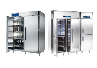 Armoires de conservation : démontables Gastronormes GN 2:1    Grandes Capacités