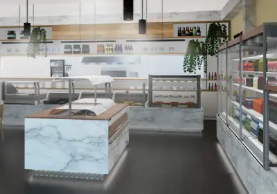 Meubles réfrigérés