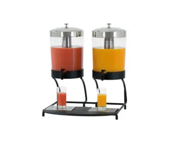 Distributeur de jus de fruit 2x8 litre
