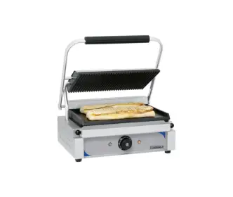 Grille Panini plaques rainurées   lisse