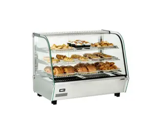 Vitrine chauffante 160L